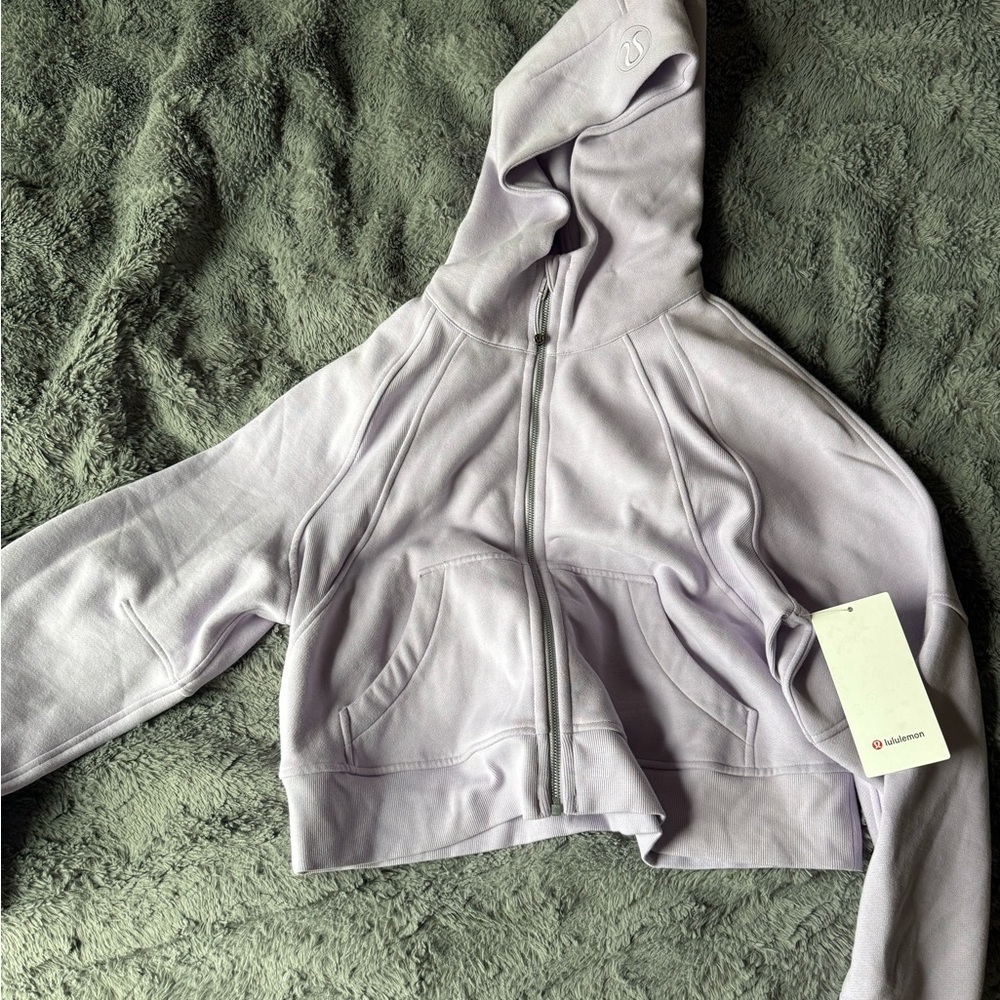 lululemon athletica Lavender Hooded Zip Utility Jacket